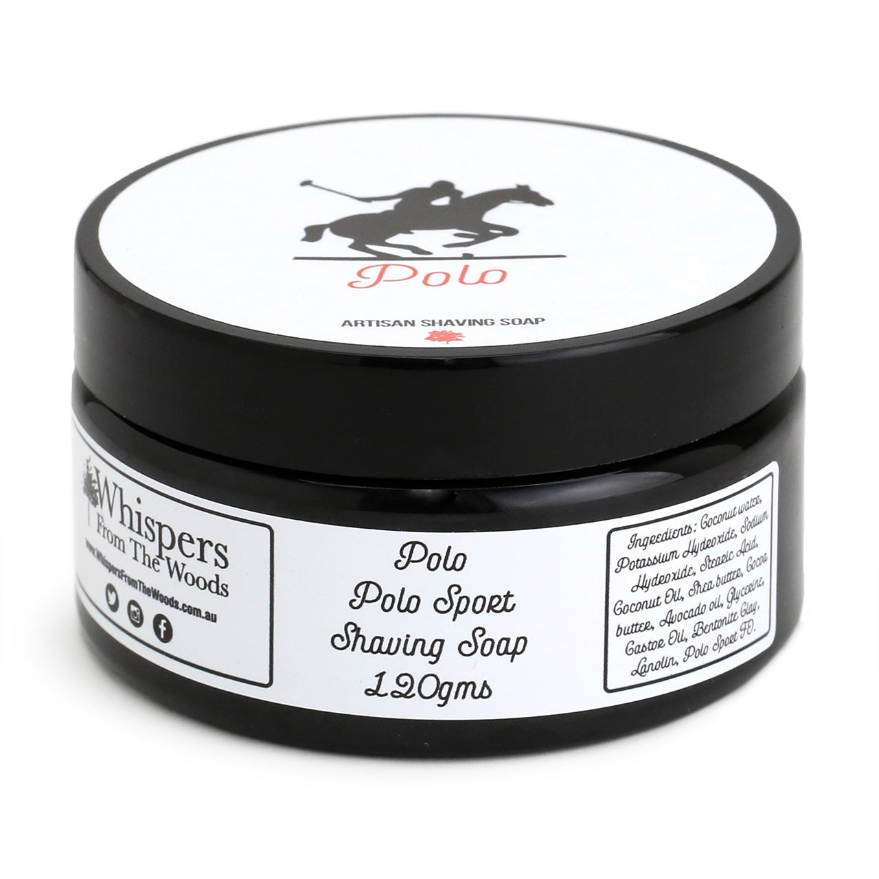 Whispers from the Woods Shaving Soap - Polo