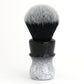Whispers From The Woods Shaving Brush - Handcrafted Black and White