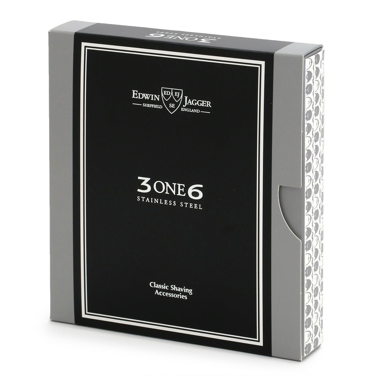 Edwin Jagger 3ONE6 Stainless Steel DE Safety Razor - Blue