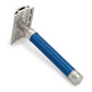 Edwin Jagger 3ONE6 Stainless Steel DE Safety Razor - Blue