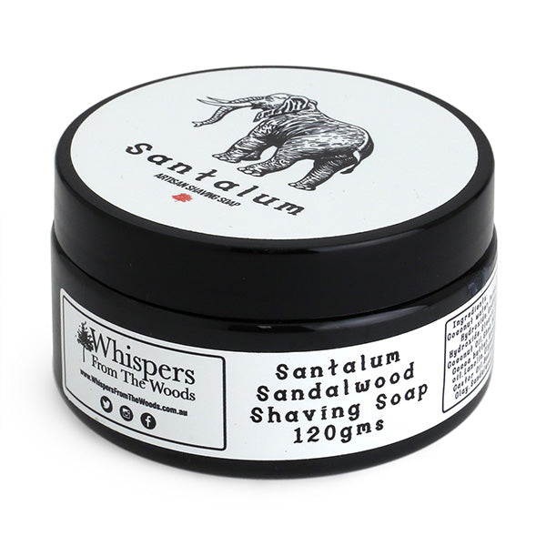 Whispers From The Woods  Shaving Soap - Santalum